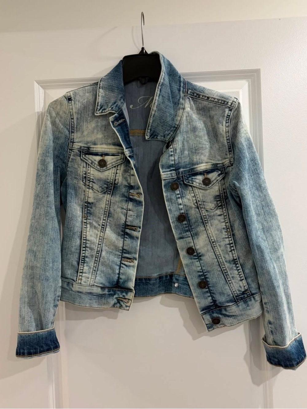 Mavi Light Wash Denim Jacket - Blue